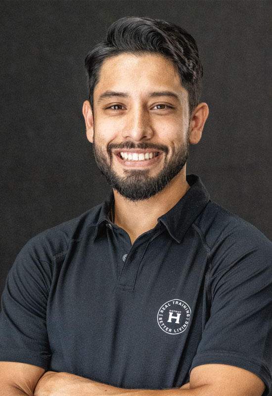 Jonathan De La Garza, coach at District H Strength & Fitness in Houston