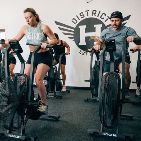 Small Group Training at District H Strength & Fitness in Houston