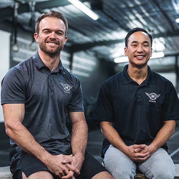 Tommy Allen & Dustin Ma owners of District H Strength & Fitness